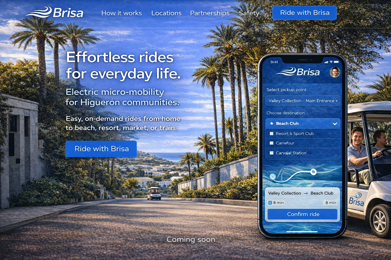 Brisa – Electric micro-mobility for Higuerón communities